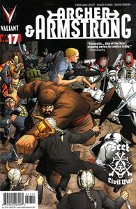 Archer and Armstrong #17 by Valiant Comics