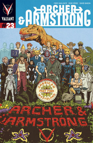 Archer and Armstrong #24 by Valiant Comics