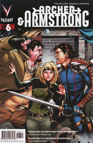 Archer and Armstrong #6 by Valiant Comics