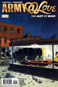 Army @ Love Art Of War #2 by DC Vertigo Comics