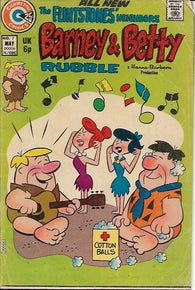 Barney and Betty Rubble #7 by Charlton Comics - Fine
