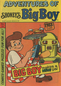 Adventures of Shoneys Big Boy #26 by Paragon Publication