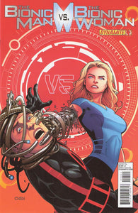 Bionic Man VS Bionic Woman #4 by Dynamite Comics