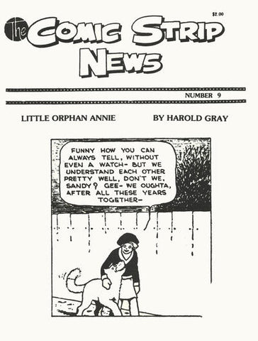 Comic Strip News #9 By Quality Comic Art Productions