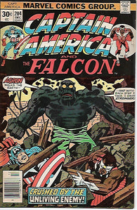 Captain America #204 by Marvel Comics - Fine