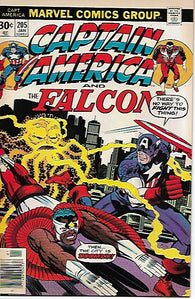Captain America #205 by Marvel Comics - Fine