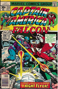 Captain America #213 by Marvel Comics - fine