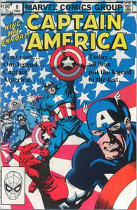 Captain America Annual #6 by Marvel Comics