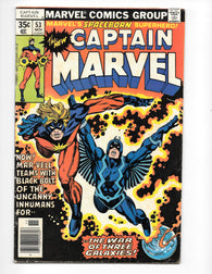 Captain Marvel #53 by Marvel Comics