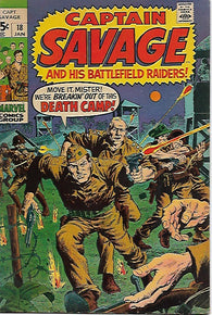 Captain Savage #18 by Marvel Comics - Fine
