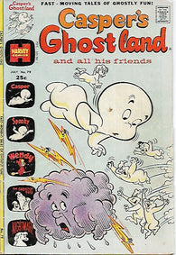 Casper's Ghostland #79 by Harvey Comics - Very Good