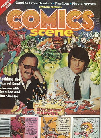 Comics Scene #1 by Starlog 