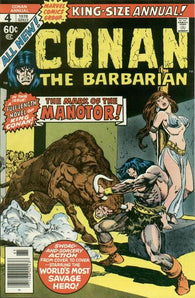 Conan The Barbarian Annual #4 by Marvel Comics