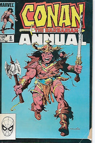 Conan The Barbarian Annual #8 by Marvel Comics