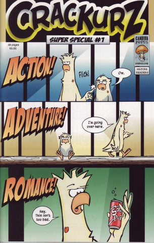 Crackurz #1 by Angry Naked Comics