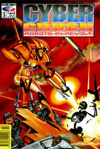 Cyber Crush Robots In Revolt #5 by Fleetway Comics