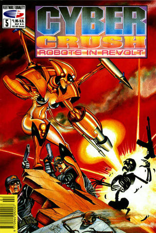 Cyber Crush Robots In Revolt #5 by Fleetway Comics