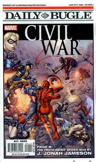 Daily Bugle Civil War Newspaper Special #1 by Marvel Comics