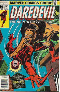Daredevil #143 by Marvel Comics - Fine