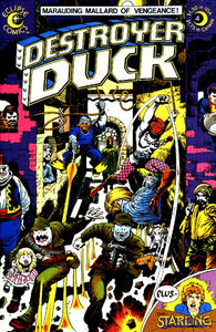 Destroyer Duck #4 by Eclipse Comics