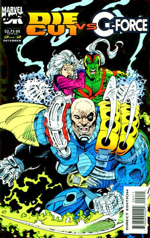 Die Cut VS G-Force #2 by Marvel Comics