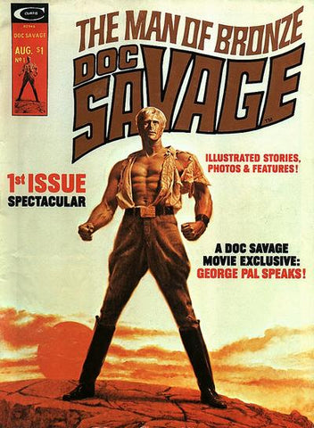Man of Bronze Doc Savage Magazine - 01