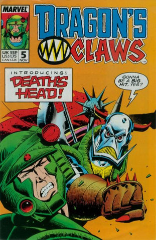 Dragons Claws #5 by Marvel Comics