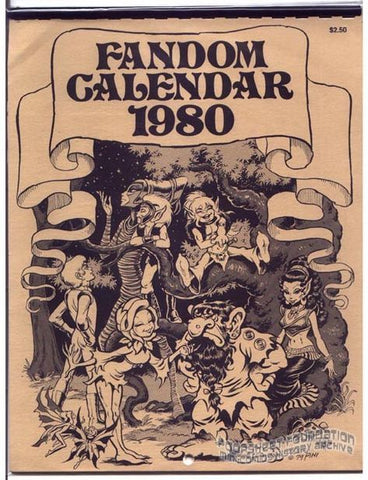 Fandom Calendar - 1980