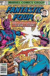 Fantastic Four #212 by Marvel Comics - Fine