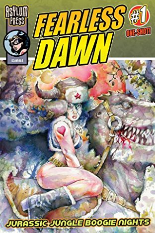 Fearless Dawn Jurassic Jungle Boogie Nights #1 by Asylum Press