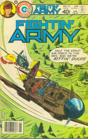 Fightin' Army #143 by Charlton Comics