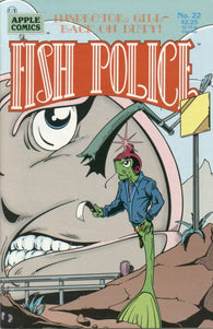 Fish Police #22 by Apple Comics