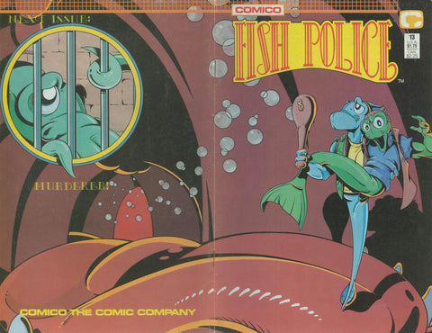 Fish Police #13 by Comico Comics