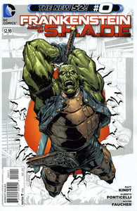 Frankenstein Agent Of S.H.A.D.E. #0 by DC Comics
