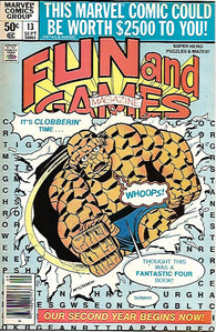 Fun And Games #13 by Marvel Comics - Fine