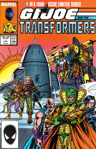 GI Joe And The Transformers #4 by Marvel Comics