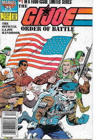 G.I. Joe Order of Battle #1 by Marvel Comics - Very Good