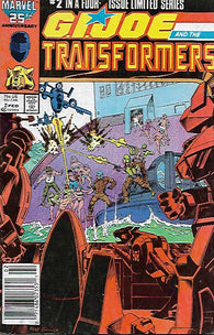 GI Joe and the Transformers #2 by Marvel Comics - Fine
