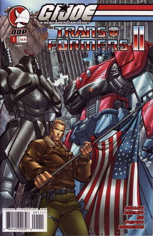 G.I. Joe VS Transformers #1 by DDP Comics