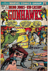 Gunhawks #3 by Marvel Comics - Fine