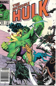 Hulk - 310 - Newsstand - Very Good