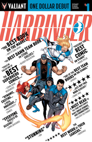 Harbinger #1 by Valiant Comics