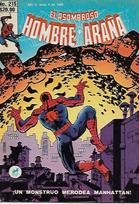 Hombre Arana #215 by Marvel Comics - Fine