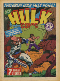 Hulk Comic UK #17 by Marvel Comics