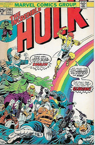 Incredible Hulk #190 by Marvel Comics - Fine