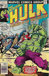 Incredible Hulk #212 by Marvel Comics