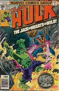 Incredible Hulk #214 by Marvel Comics