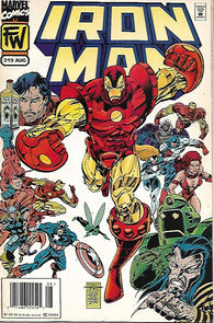 Iron Man - 319 - Fine - Newsstand
