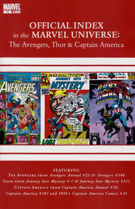 Official Index To The Marvel Universe Avengers Thor And Captain America #11 by Marvel Comics