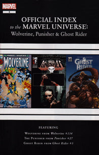 Official Index To The Marvel Universe Wolverine Punisher and Ghost Rider #5 by Marvel Comics